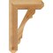 Ekena Millwork Olympic Craftsman Rough Sawn Bracket, Western Red Cedar, 4"W x 16"D x 24"H BKT04X16X24OLY04RWR - alternate 2